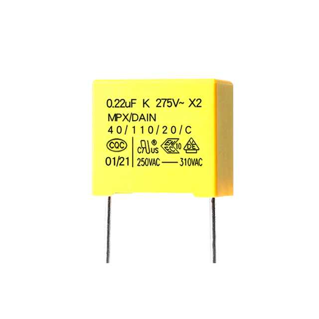 安规X2麻豆免费下载黄片大全&nbsp;225K/AC275V&nbsp;脚距10mm麻豆免费下载黄片大全